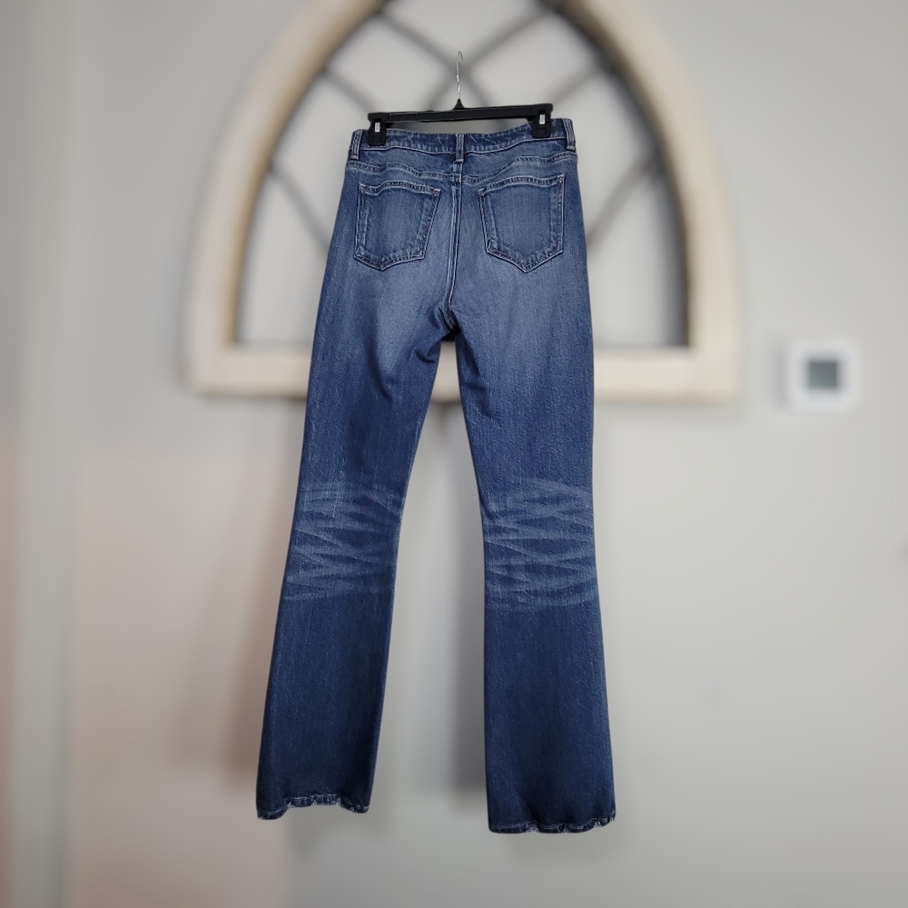 Freedom Denim Stretchy High-waist Bootcut Medium Wash Jeans Sample , Sz 27 - Picture 4 of 5